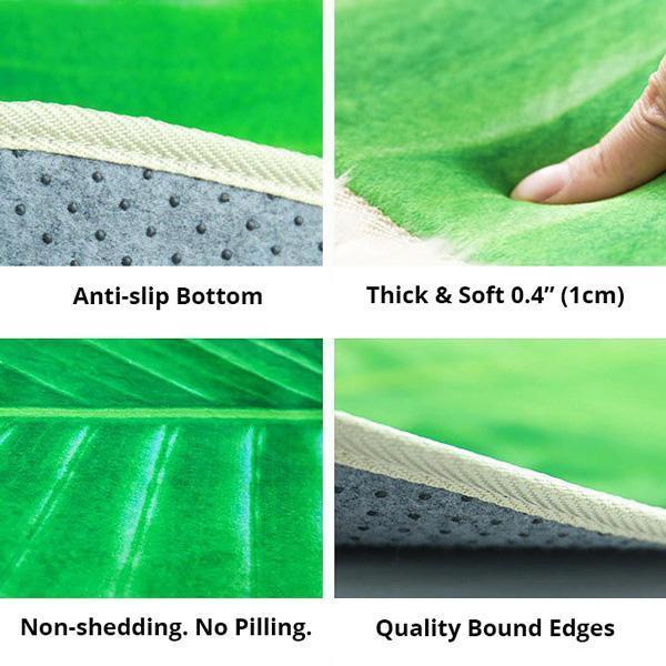 Realistic Leaf Rug | Stornfield