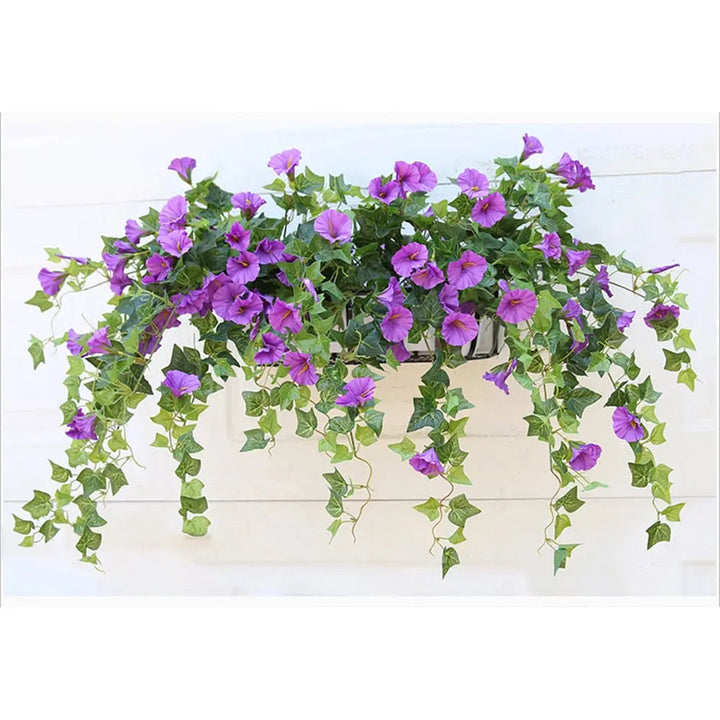 Stornfield | Realistic, UV-resistant artificial morning glory - Buy one, get one!