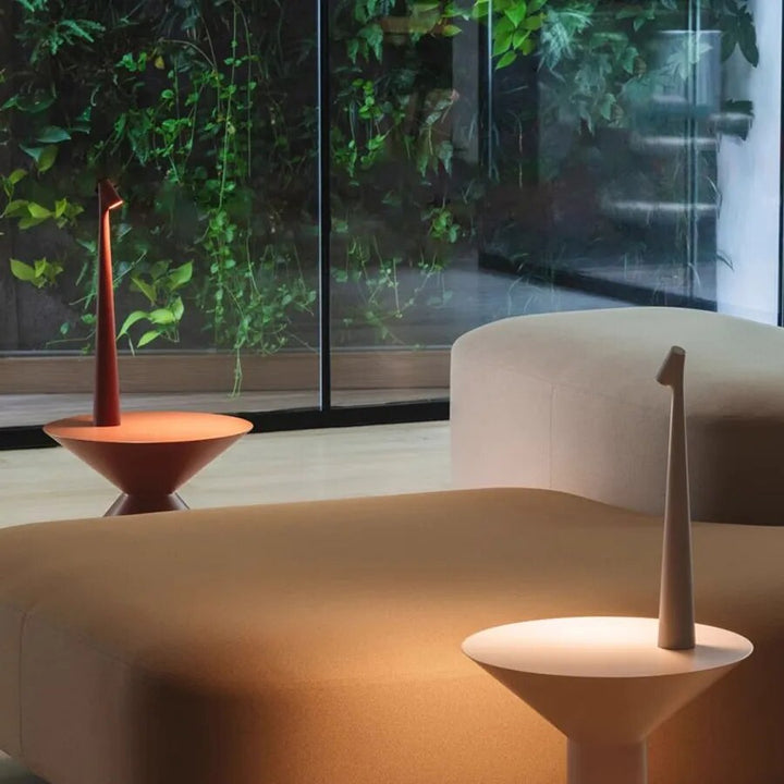 Stornfield | LumiLux Portable LED Touch Lamp – Rechargeable, Dimmable, and Slim Design