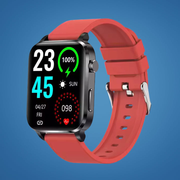 GlucoWell | Non-Invasive Smartwatch for Diabetes – Blood Glucose Monitor – HD Display – Painless Glucose Tracking for Adults Stornfield