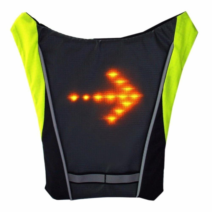 Stornfield | Turn Signal Cycling Reflective Safety LED Vest Cyclist Outdoor Waterproof