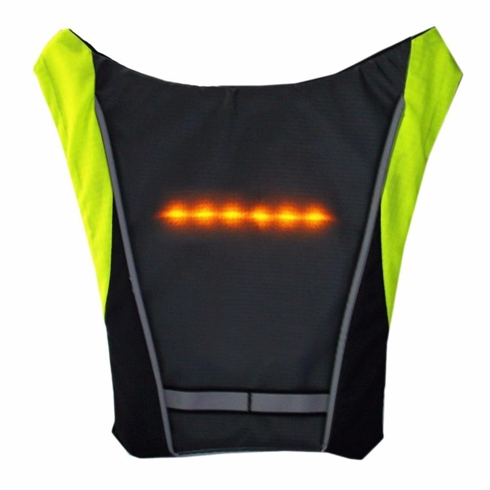 Stornfield | Turn Signal Cycling Reflective Safety LED Vest Cyclist Outdoor Waterproof