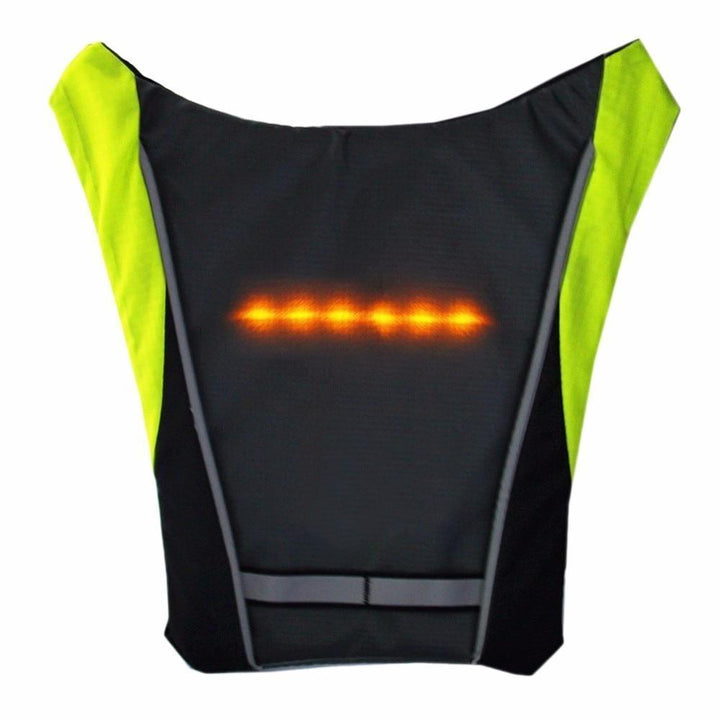 Stornfield | Turn Signal Cycling Reflective Safety LED Vest Cyclist Outdoor Waterproof