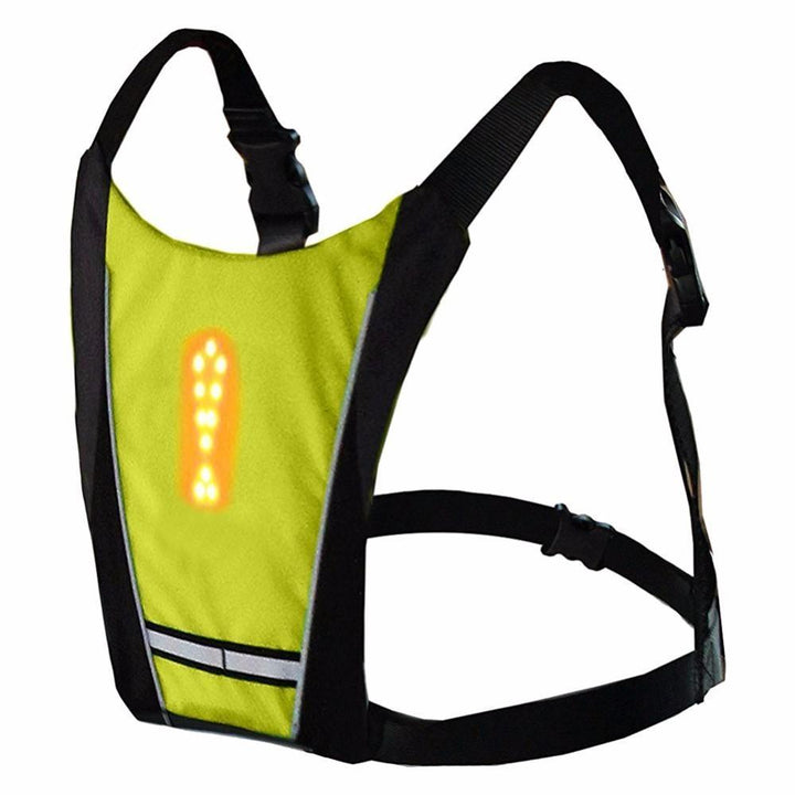 Stornfield | Turn Signal Cycling Reflective Safety LED Vest Cyclist Outdoor Waterproof