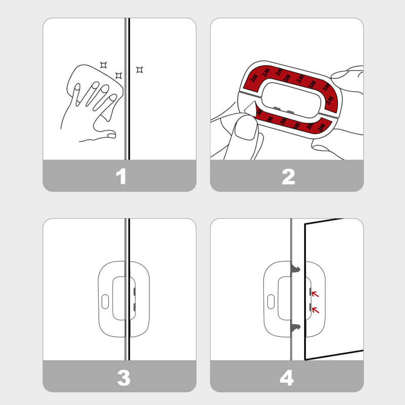 Refrigerator Door Safety Lock | Stornfield