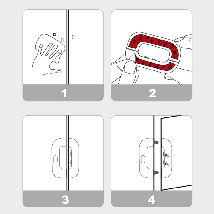 Refrigerator Door Safety Lock | Stornfield