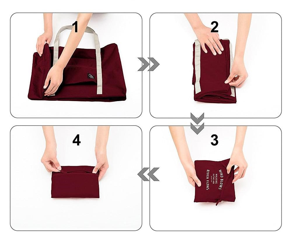 Foldable Travel Bag TravelMate – Lightweight & Water-Resistant | Stornfield