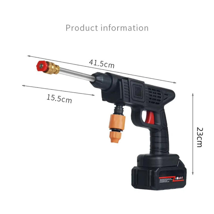 Portable high-pressure cleaner 26 bar/377 PSI – with battery 260W including charger and case | Stornfield