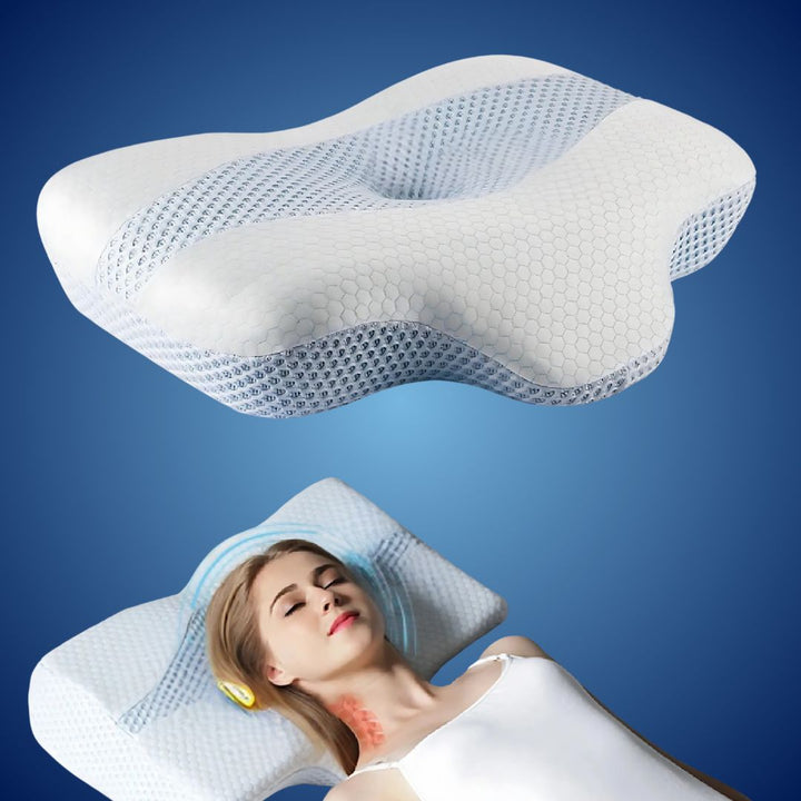 RestAlign Orthopedic Pillow for Neck Pain | Cervical Cooling Memory Foam Pillow - Neck Pain Relief - Stornfield Spinal Alignment Support Pillow