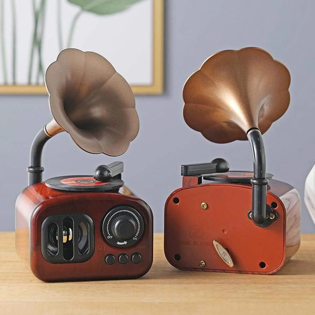 Retro Phonograph Music Box Stornfield