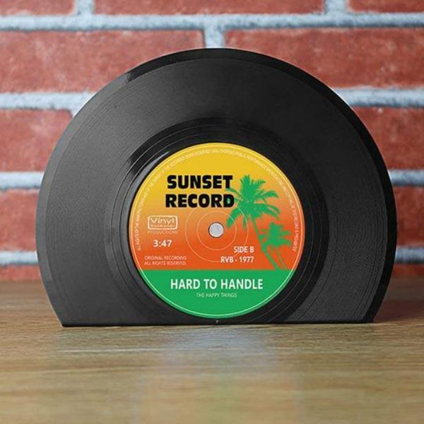 Retro Vinyl Record Bookends | Stornfield