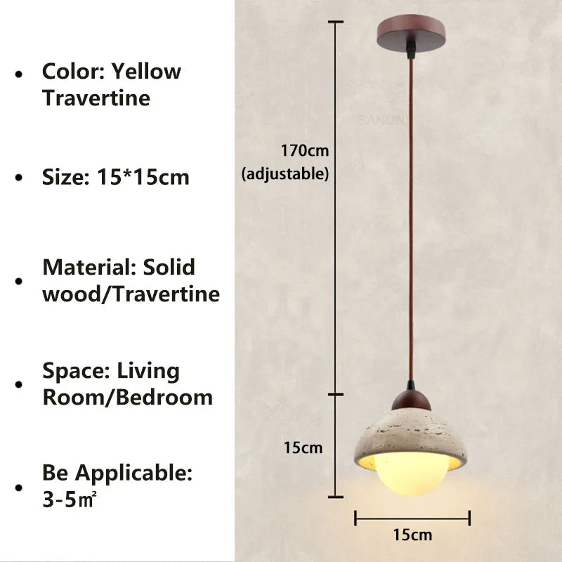 Wabi Sabi Pendant Lamp - Stylish Rustic Lighting for Home | Stornfield