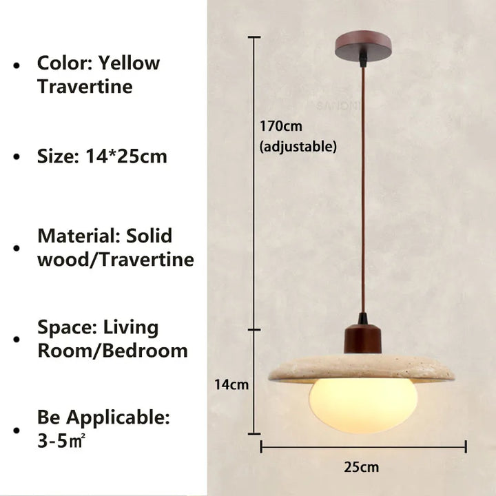 Wabi Sabi Pendant Lamp - Stylish Rustic Lighting for Home | Stornfield