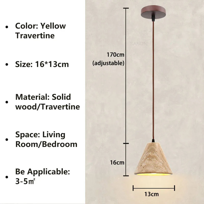 Wabi Sabi Pendant Lamp - Stylish Rustic Lighting for Home | Stornfield