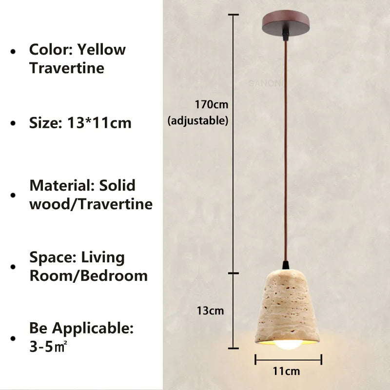 Wabi Sabi Pendant Lamp - Stylish Rustic Lighting for Home | Stornfield