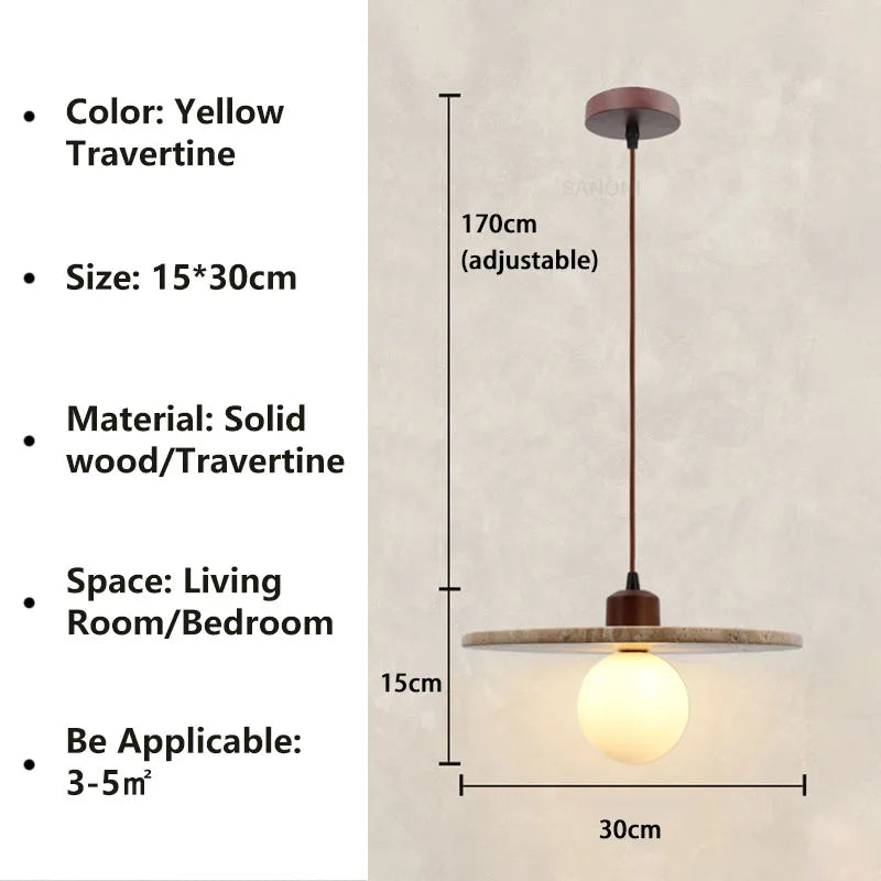 Wabi Sabi Pendant Lamp - Stylish Rustic Lighting for Home | Stornfield