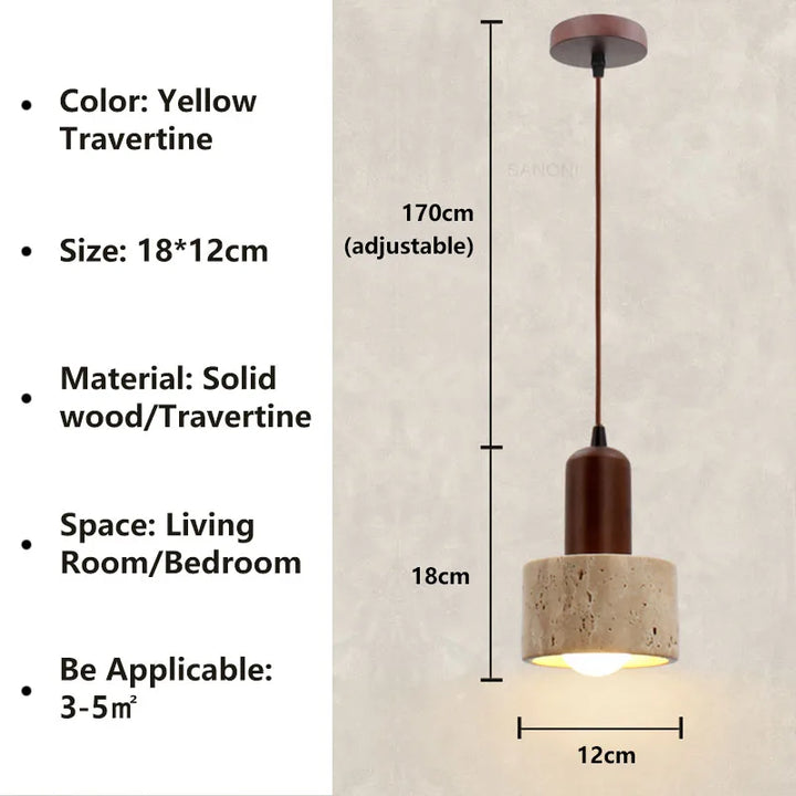 Wabi Sabi Pendant Lamp - Stylish Rustic Lighting for Home | Stornfield