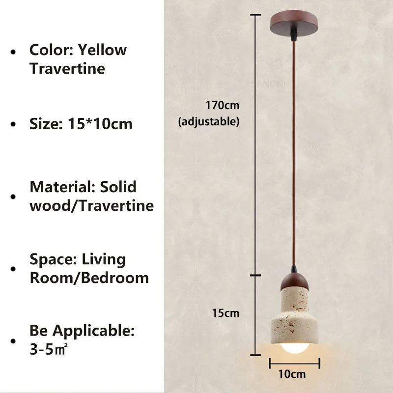 Wabi Sabi Pendant Lamp - Stylish Rustic Lighting for Home | Stornfield
