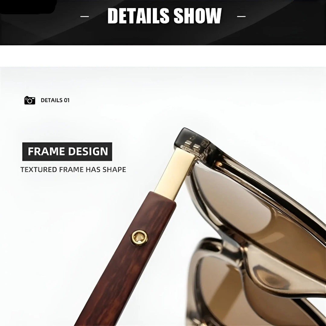 RetroGlam Sunglasses - Square Retro Sunglasses | Stornfield
