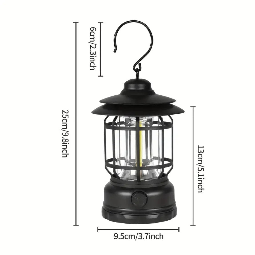 Retro Cage Lantern | Stornfield