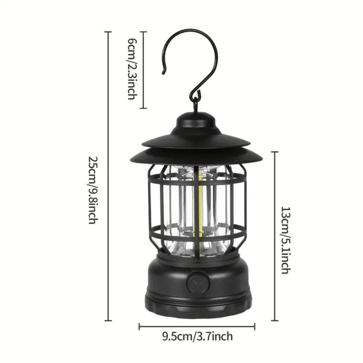 Retro Cage Lantern | Stornfield