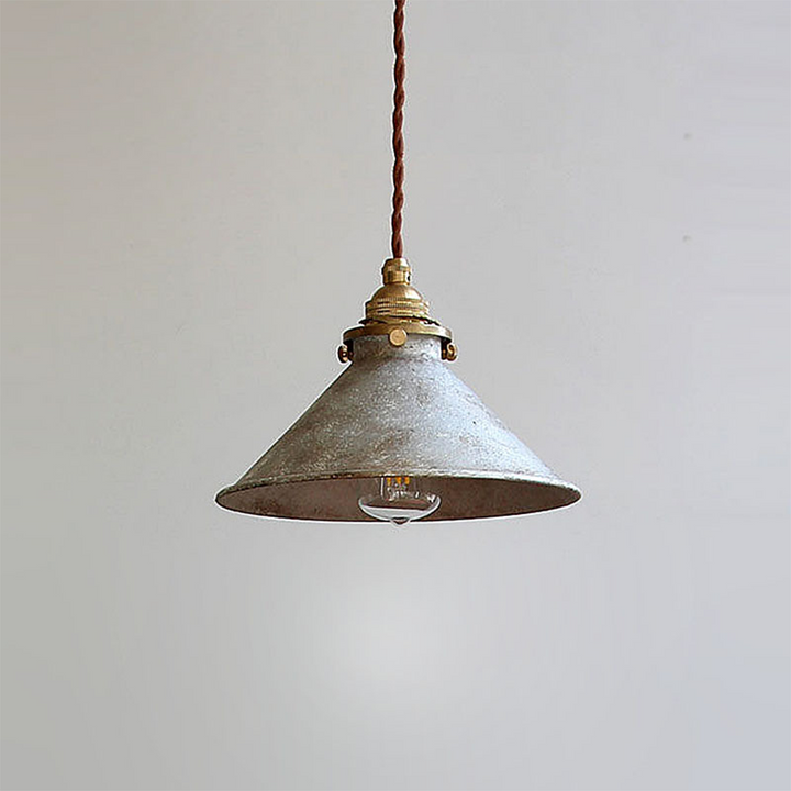 Retro Industrial Metal Fanale Pendant Light | Stornfield