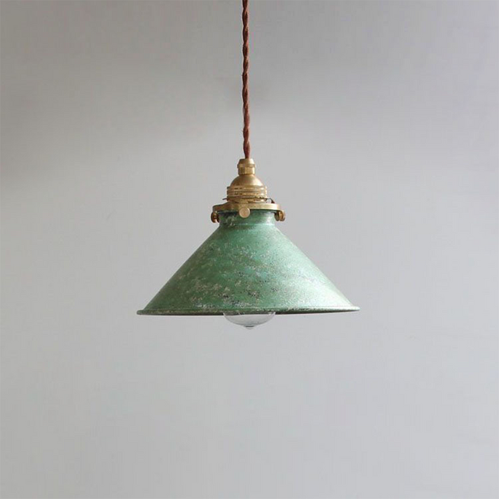 Retro Industrial Metal Fanale Pendant Light | Stornfield