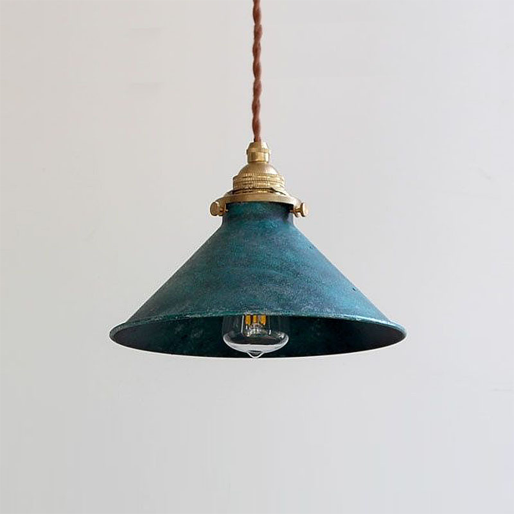 Retro Industrial Metal Fanale Pendant Light | Stornfield