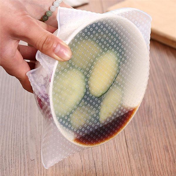 Reusable Silicone Food Wrap (Set of 4) | Stornfield