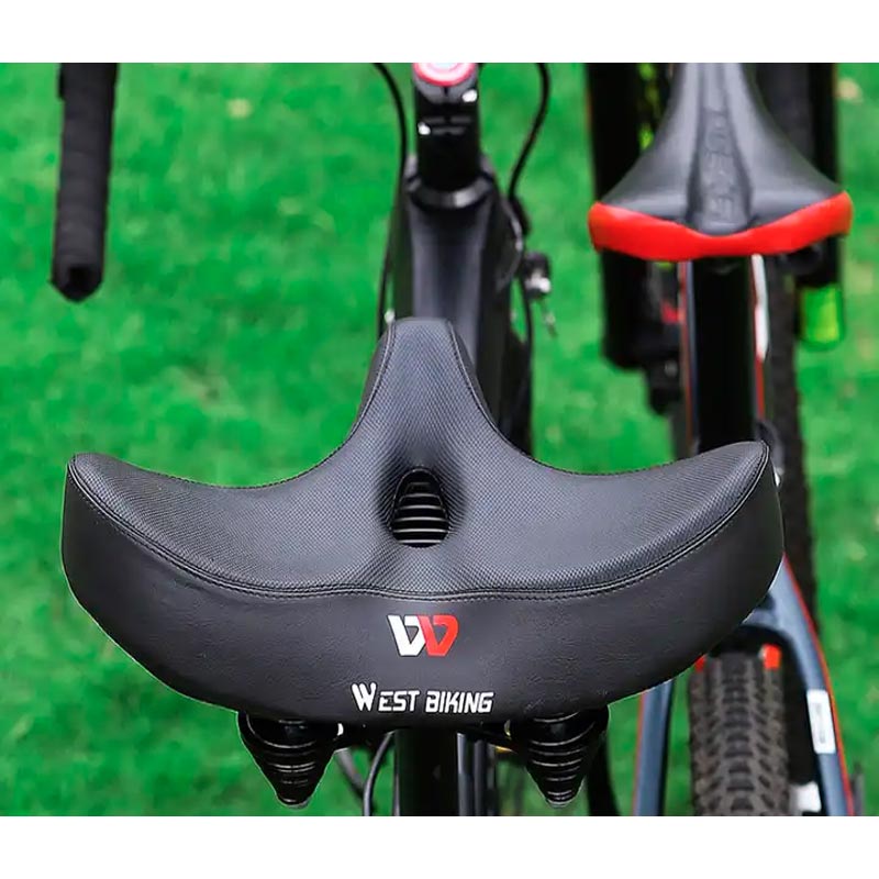 RidEase comfortable, ergonomically shaped bike saddle | Stornfield