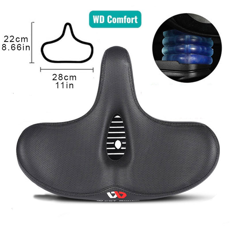 RidEase comfortable, ergonomically shaped bike saddle | Stornfield