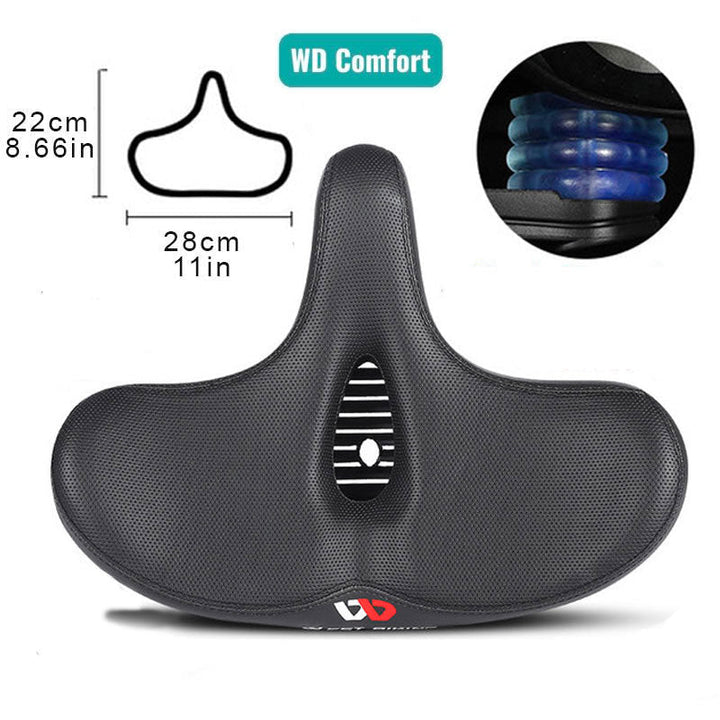 RidEase comfortable, ergonomically shaped bike saddle | Stornfield