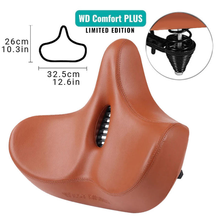 RidEase comfortable, ergonomically shaped bike saddle | Stornfield