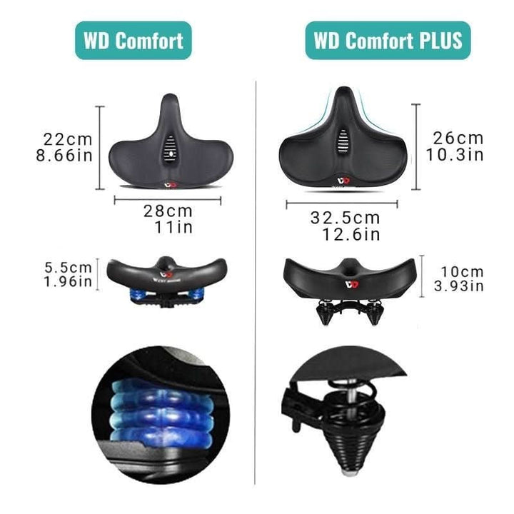 Stornfield | Ergonomic, breathable bike saddle for pain-free riding