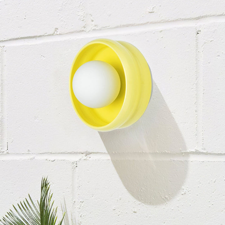 Round Ceramic Wall Lamp - Circo | Stornfield