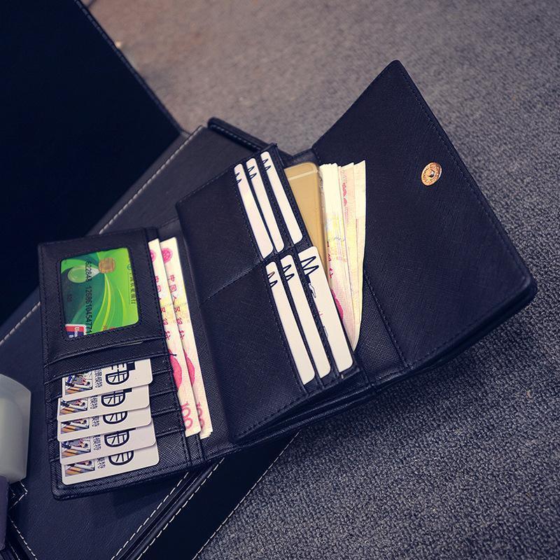 Women's Vintage PU Leather Long Clutch Bag | Stornfield
