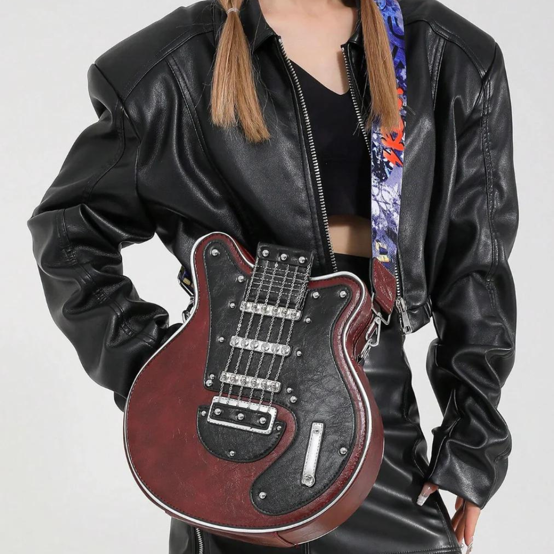 Stornfield | Elevate your style with the chic Rockstar guitar backpack