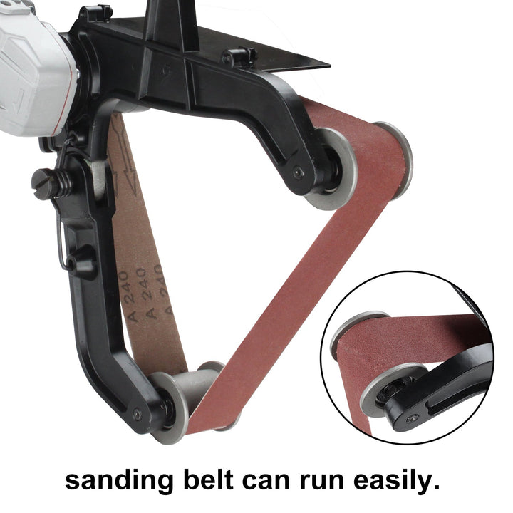 Pipe belt sander 1300W with 3 grit sizes | Stornfield
