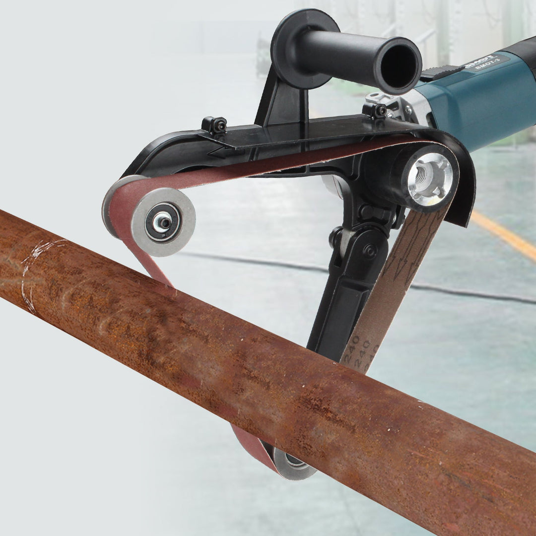 Pipe belt sander 1300W with 3 grit sizes | Stornfield
