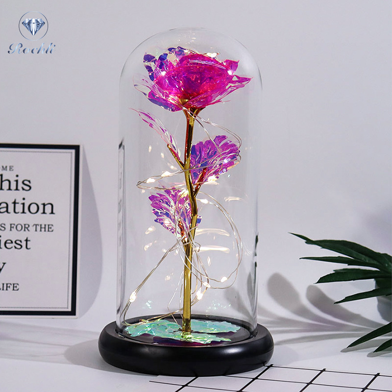 Rose in Glass Dome Display | Stornfield