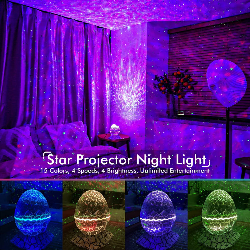 Stornfield | Star Projector, Galaxy Projector for Bedroom, Remote Control and White Noise Bluetooth Speaker