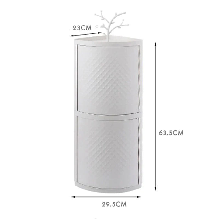 Rotatable Corner Bathroom Organizer Stornfield