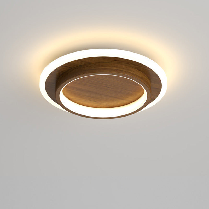 Round Metal Acrylic LED Ceiling Light | Stornfield