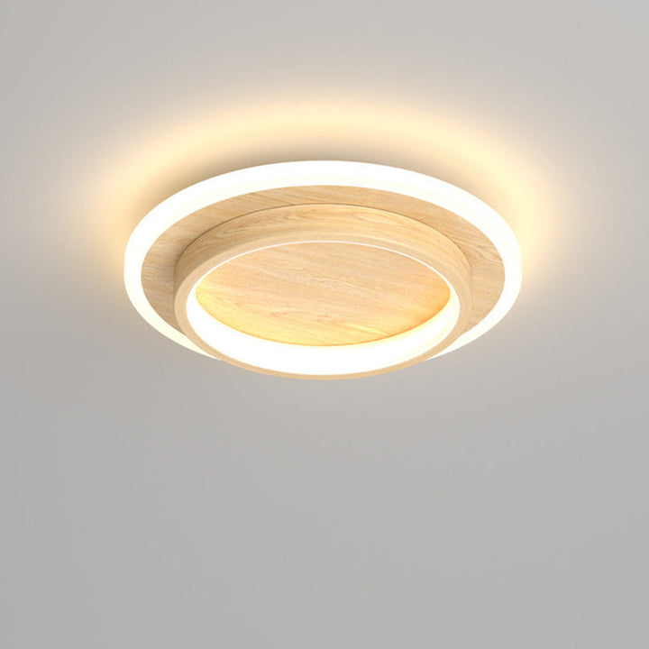 Round Metal Acrylic LED Ceiling Light | Stornfield