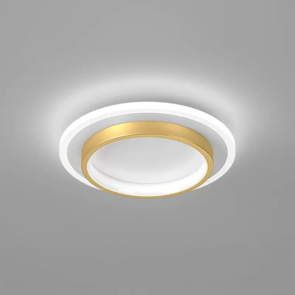 Round Metal Acrylic LED Ceiling Light | Stornfield
