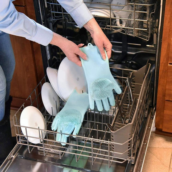 Multi-Purpose Scrubber Dishwashing Gloves | Stornfield