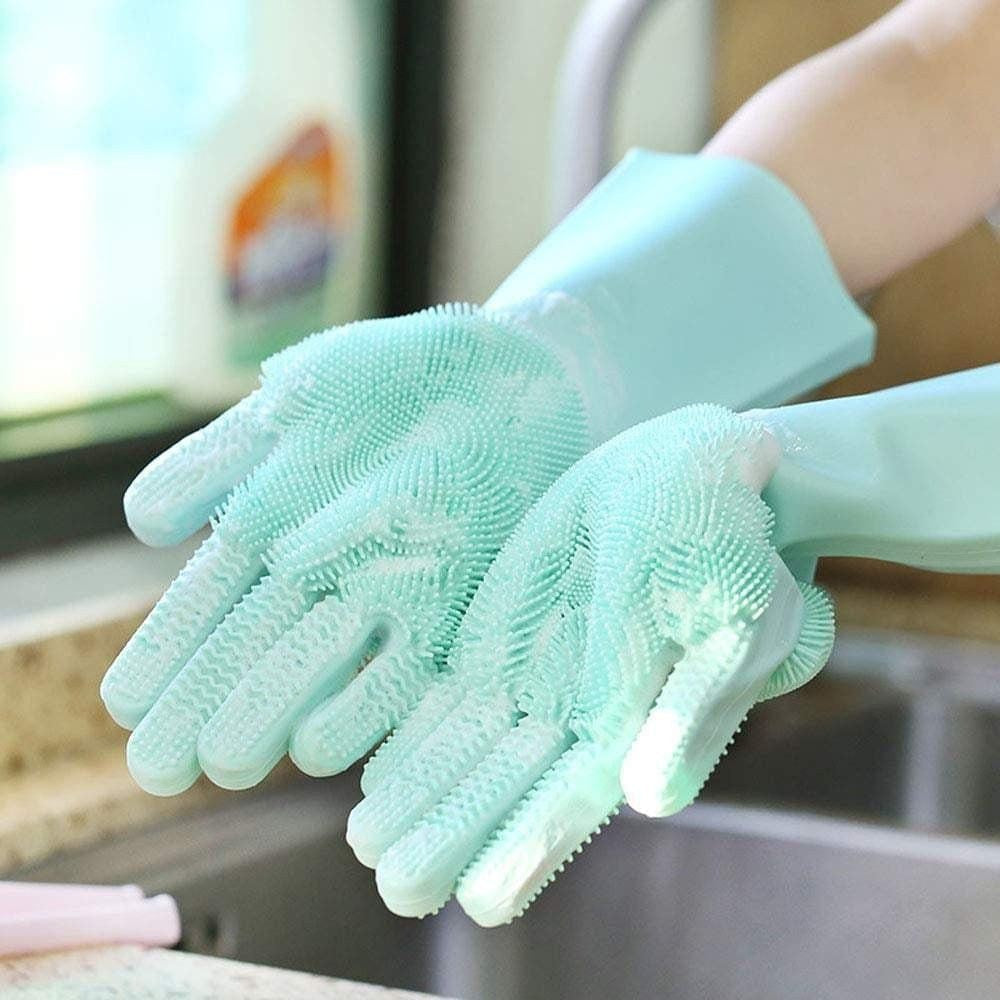 Multi-Purpose Scrubber Dishwashing Gloves | Stornfield