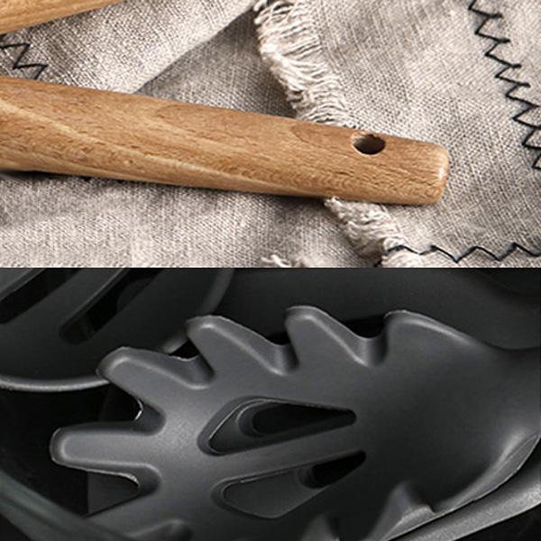 Rustic Kitchen Utensils with Wooden Handles | Stornfield
