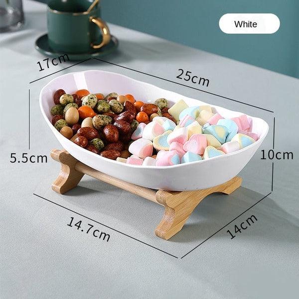 Rustic Tier Plate Wooden Stand With Plates (Various Designs & Colors) | Stornfield