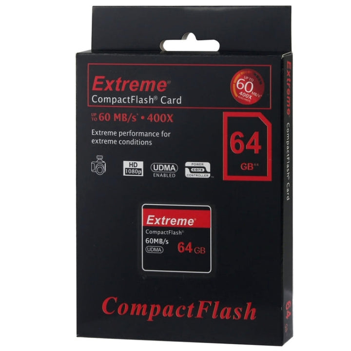 Stornfield | Carte Compact Flash Extrême 64 Go, Vitesse de Lecture 400X, jusqu'à 60 Mo/S (capacité 100% réelle)